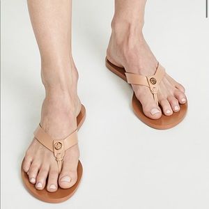 Tory Burch Women's Manon Leather Thong Sandals